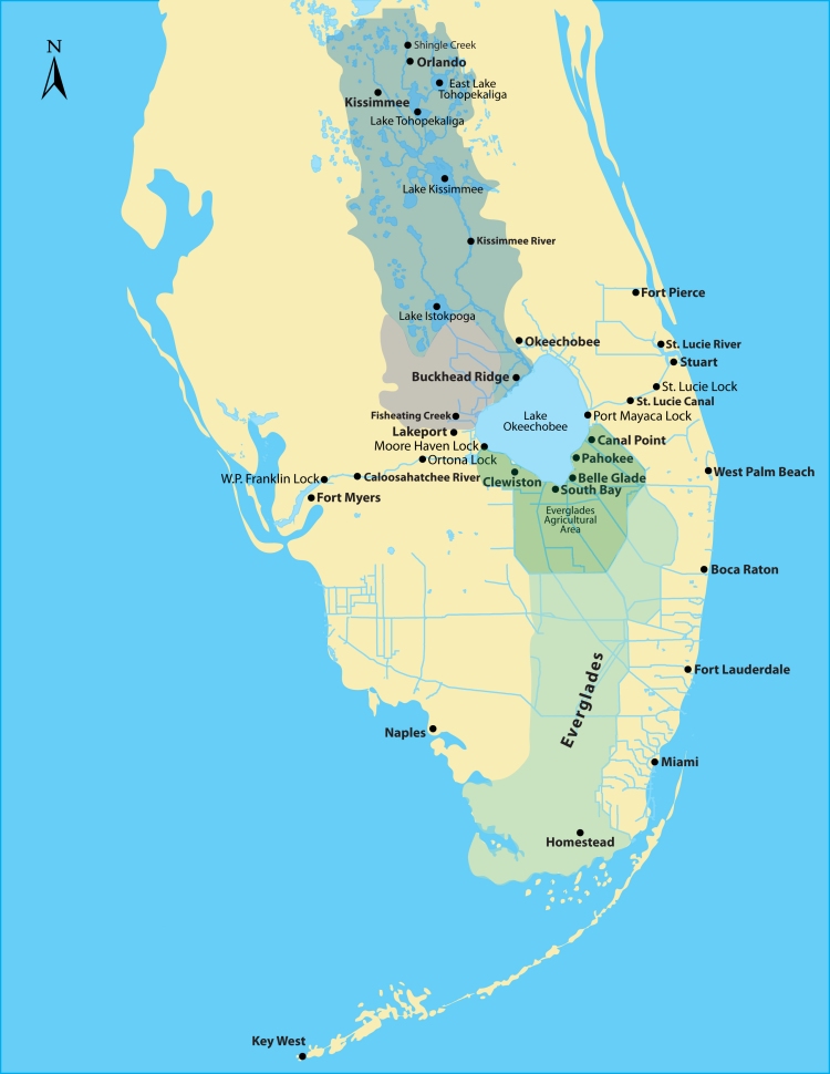 Florida Drainage Basin JK